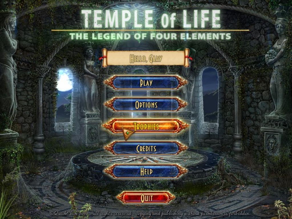 Yaşam Tapınağı: Dört Elementin Efsanesi [İndir]