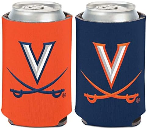 NCAA Üniversitesi Virginia Cavaliers UVA Cavs 1'li Paket 12 oz. 2 Taraflı Kutu Soğutucu