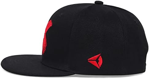 Snapback Şapka Erkekler için Ayarlanabilir Boyutu beyzbol şapkası Klasik Örgü şoför şapkası Düz Fatura Ağız Kap Her