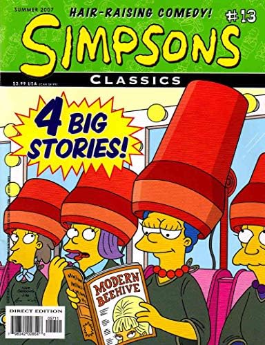 Simpsonlar Klasikleri 13 VF / NM; Bongo çizgi romanı