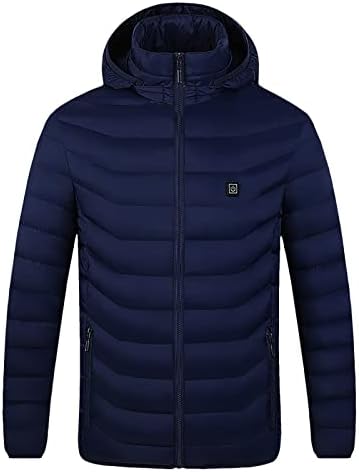 Unisex açık sıcak ısıtmalı ceketler kapşonlu ısıtmalı mont 11 ısıtmalı bölgeleri ısıtma ceket kış ısıtma ceket sürme