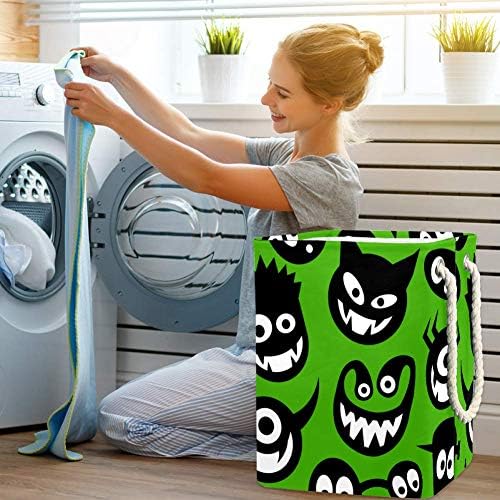 Inhomer Komik Renkli Desenler 300D Oxford PVC Su Geçirmez Giysiler Sepet Büyük çamaşır sepeti Battaniye Giyim Oyuncaklar