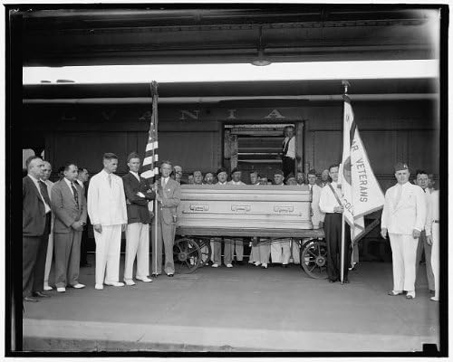 Tarihsel Bulgular Fotoğraf: Cenaze Hizmetleri, Kongre Üyesi William Connery, Union Station, Onur Muhafızı, 1937