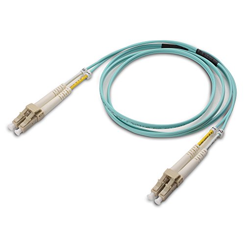 Kablo Konuları OFNP Plenum Çok Modlu Dubleks OM3 Fiber Kablo 9.8 Feet / 3m (40Gb 10Gb, lc'den lc'ye, 50/125 Fiber