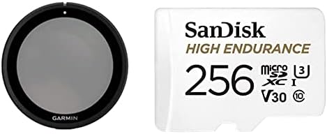 Çizgi Kam için Garmin polarize Lens Kapağı, (010-12530-18) ve Çizgi Kam ve ev izleme sistemleri için adaptörlü SanDisk