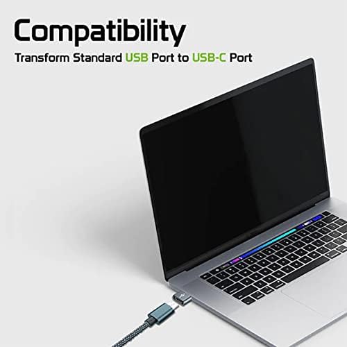 USB-C Dişi USB Erkek Hızlı Adaptör BlackBerry BBF100-2 ile Uyumlu Şarj Cihazı, senkronizasyon, Klavye, Fare, Zip,