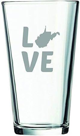 16 oz Bira Bardağı - Batı Virjinya Aşkı - Batı Virjinya Aşkı