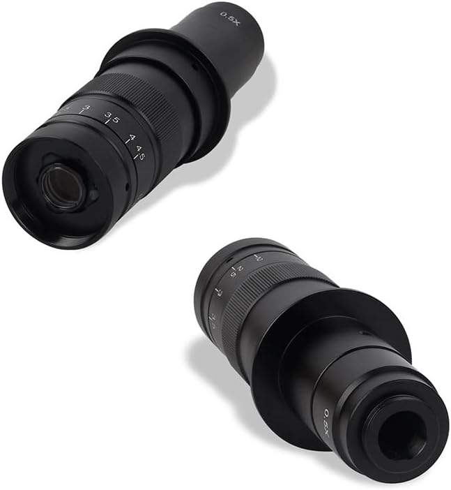 Mikroskop Aksesuarları 0.3 X 0.5 X 0.75 X 2X Sanayi Trinoküler Stereo Mikroskop Laboratuar Sarf Malzemeleri (Renk: