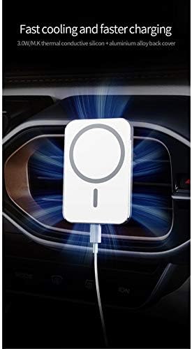 SEASD 15W Qi manyetik araba şarjı USB Otomatik Hızlı Şarj Pad Tutucu araç tutucu