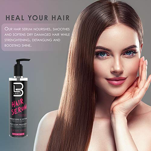 L3 Seviye 3 Saç Serumu-Hasarlı Saçlarınızı Onarır-Yumuşatır ve Pürüzsüzleştirir-Seviye üç Saç Pürüzsüzleştirici Serum-Kabarmayı