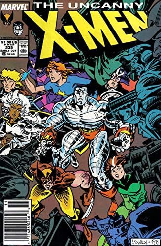 Esrarengiz X-Men, 235 (Gazete Bayii ) VF; Marvel çizgi romanı / 1. Görünüm Genosha