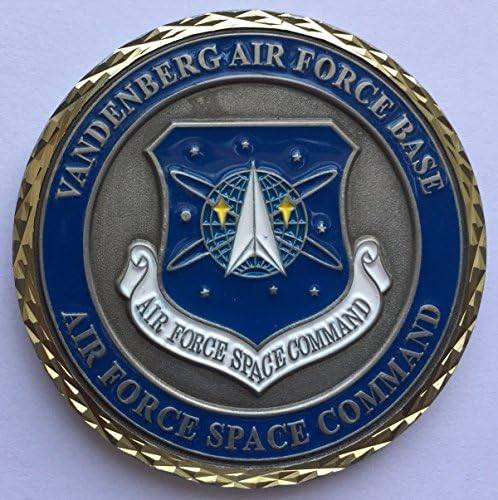 Vandenberg Hava Kuvvetleri Üssü Challenge Coin