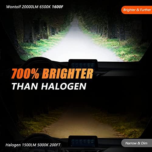 Lsyomne H1 LED far lambaları 130 W 20000LM 700 % Parlak Düşük ışın Yüksek ışın 6500 K Soğuk Beyaz CSP Cips Dönüşüm