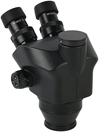 BINGFANG-W Mikroskoplar 7X-50X Stereo Mikroskop Trinoküler Mikroskop Kafası + WF10X / 22mm Mercek Kauçuk Göz Muhafızları