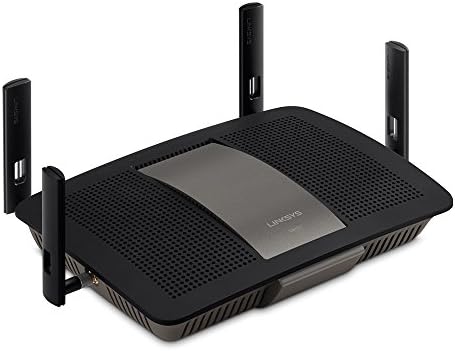 Linksys AC2400 4X4 Çift Bantlı Gigabit Wi-Fi Yönlendirici, HD Video Akışı ve Gecikmesiz Oyun için En Uygun (E8400)
