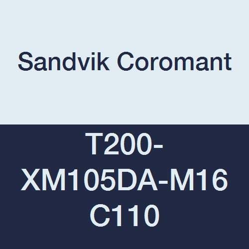 Sandvik Coromant, T200-XM105DA-M16 C110, Spiral Uçlu HSS CoroTap™ 200 Kesme musluğu, Sağdan Kesim, Soğutma Sıvısı