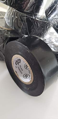 Elektrik Bandı 3/4 (19mm) x 30' Paket 3 RULO, Siyah, Alev Geciktirici Olmayan