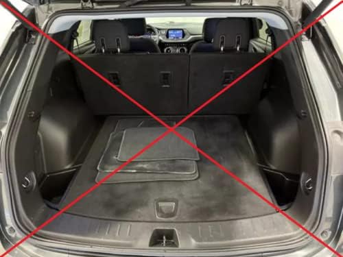 EACCESSORİES EA Arka Bagaj Düzenleyici kargo ağı Chevrolet Blazer 2019-2022 için-SUV Kamyon için Zemin Stili kargo