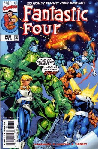 Fantastik Dörtlü (Cilt. 3) 14 VF ; Marvel çizgi romanı / Chris Claremont Ronan