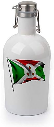 ExpressİtBest 64oz Growler-Burundi Bayrağı (Burundi) - Birçok Seçenek