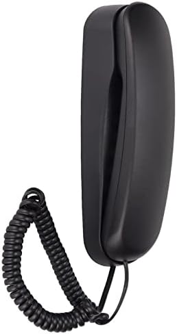 Duvara Monte Telefon, Ev için Net Ses Kablosu Telefon A062 Siyah
