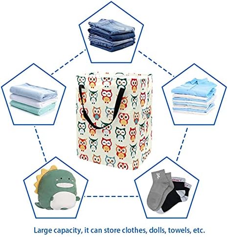 60L Katlanabilir çamaşır sepeti Kolları ile Kirli Giysiler Sepet Çanta Kolej Dolap Yatak Odası Çamaşır Odası Aperatifler
