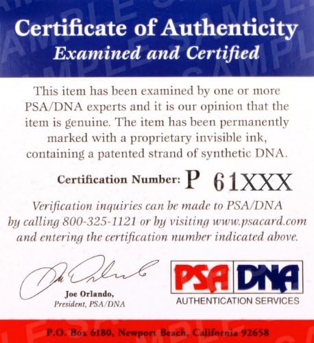EVANDER HOLYFİED, KO Dergisini PSA/DNA COA (Etiketsiz) ile İmzaladı - İmzalı Boks Dergileri