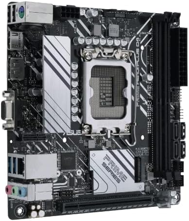 ASUS PRIME H610I-PLUS D4 LGA 1700 (Intel 12. Nesil ve Intel vPro)mini ITX Anakart (PCIe 4.0, DDR4, USB 3.2 Gen 1 Tip-A,
