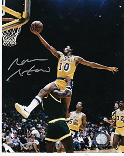 NORM NİXON LOS ANGELES LAKERS EYLEMİ 8x10 İmzalı NBA Fotoğrafları imzaladı