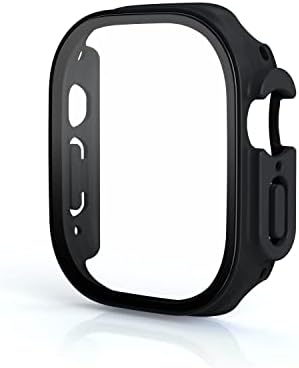 Kılıf ile Uyumlu Apple Watch Ultra 49mm Elektrolizle İnce Darbeye Dayanıklı Tampon Koruyucu Kapak Kaymaz Silikon Kabuk
