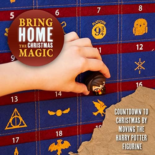 Paladone Harry Potter Kumaş Varış Takvimi 2022-24 Gün Noel Geri Sayım Harry Figürü Oyuncak