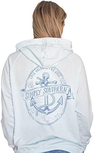 Simply Southern Kadın Rahat Kesim Grafik Kapüşonlu Sweatshirt / Tiki ve Şık Kadın Kapüşonlu Sweatshirt