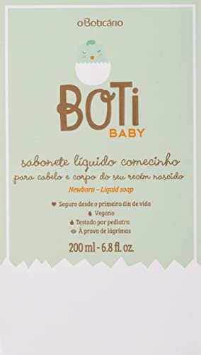 Boticario-Linha Boti Baby - Sabonete Liquido Recem Nascido Comecinho 200 Ml - (Boti Bebek Koleksiyonu - Yenidoğan
