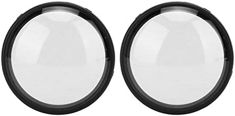 2 ADET Lens Koruyucu Kapak,akrilik Su Geçirmez Toz Geçirmez Anti-Yağ Koruma Lens Kapağı Koruyucu Fotoğraf GoPro Spor
