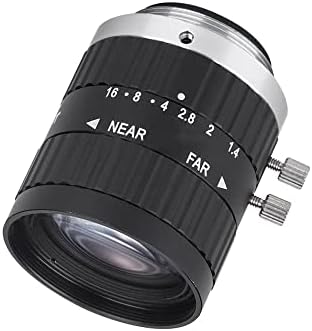 Laboratuvar Mikroskop Ekipmanları Endüstriyel Kameralar C Mount Lens Sabit Odak Manuel olarak ayarlanabilir Diyafram