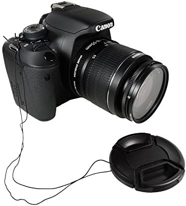 Ninolit Lens Kapağı, 2,0 inç (52 mm), Tüm Kameralara Uyar, Kaput veya Filtre Takılıyken Kurulumu Kolaydır