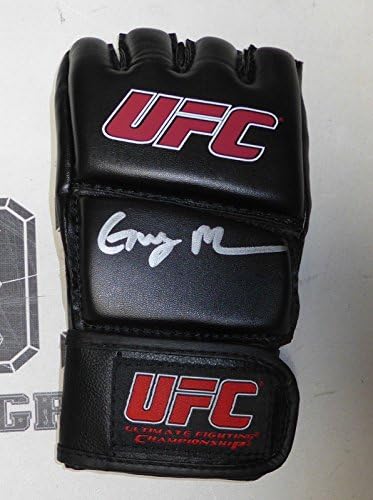 Guy Mezger İmzalı UFC Eldiven PSA / DNA COA İmza 4 5 13 19 Gurur Krep 6 10 İmzalı UFC Eldiven