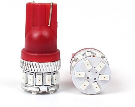 Alla Aydınlatma 2 adet Süper Parlak 194 24 194LL Saf Kırmızı LED Ampuller Ön yan ikaz lambaları Lambaları ile Uyumlu