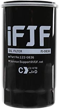 ıFJF 122-0836 yağ yedek filtre RV için QG 5500/7000 Serisi HGJAA HGJAB HGJAC Spin-on Değiştirir 01220836 B7238 PH2875