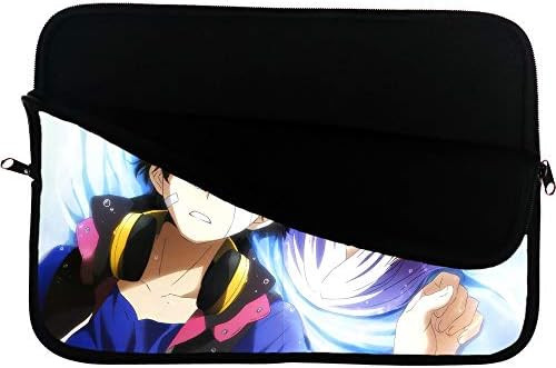 Hamatora Animasyon Anime dizüstü bilgisayar için kılıf Çanta Mousepad Yüzeyli 15 inç Dizüstü Bilgisayar Kılıfı-Bu