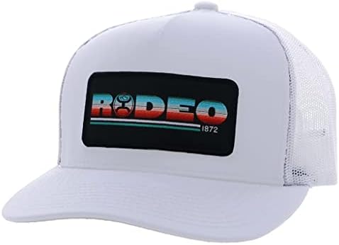 Logo ile HOOEY Rodeo Ayarlanabilir Snapback Kamyon Şoförü Mesh Arka Şapka