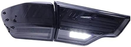 SMANNİ Araba Styling arka lambası kuyruk işık Toyota Highlander 2015-2021 için Kluger Arka Lamba LED DRL + Dönüş Sinyali
