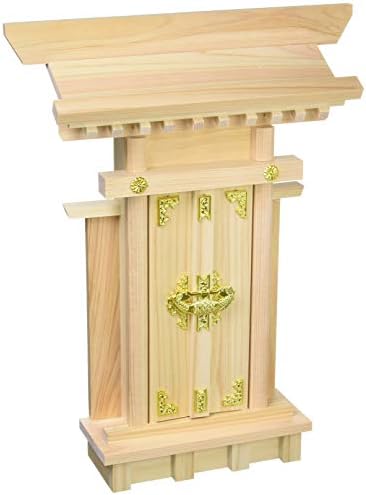 Minyatür Kamidana Altın Süs Ver. Japon Şinto Tapınağı Tanrı Rafı 023