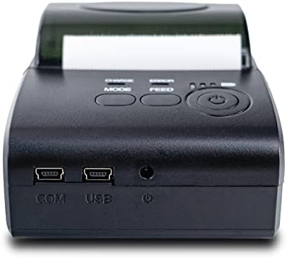 Saniyede 90mm Hıza Sahip Kolibri Taşınabilir Termal Yazıcı, USB ve RJ232 Kablosu Dahildir - Fatura Sayacı Yazıcısı