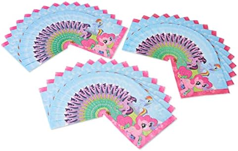 American Greetings My Little Pony Parti Malzemeleri, Kağıt Öğle Yemeği Peçeteleri (48 Adet)