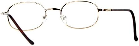 Bifokal Okuma Lensli PASTL Şeffaf Lens Gözlükleri Küçük Oval Çerçeve Yaylı Menteşe