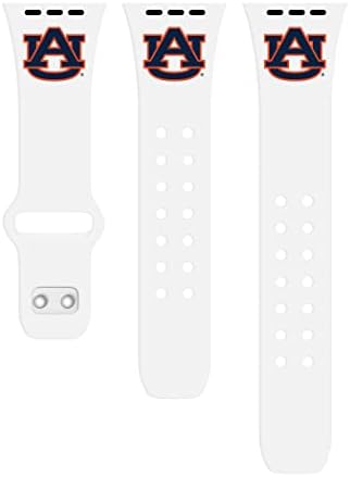 Apple Watch ile uyumlu Afinite Bantları Auburn Tigers Silikon Spor Bandı