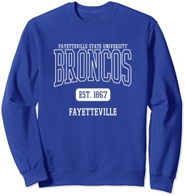 Fayetteville Eyalet Üniversitesi Broncos Est. Tarih Sweatshirt