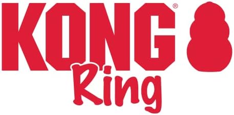 KONG-Ring-Dayanıklı Kauçuk Köpek Çiğneme Oyuncağı-Küçük / Orta Boy Köpekler için