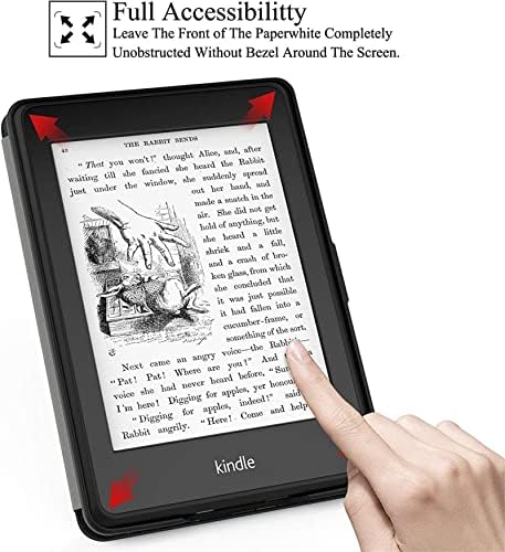 Kapak Kindle Paperwhite için 11th Nesil 2021 Sürümü, Koruyucu Kılıf ile El Kayışı Tasarımı, Otomatik Uyandırma / Uyku
